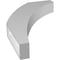 Ekena Millwork 4-in. W x 22-in. D x 34-in. H Thorton Architectural Grade PVC Knee Brace BRCP04X22X34THR - alternate 6